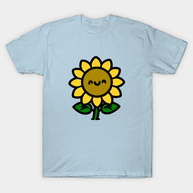 Cute Sunflower T-Shirt by KayBee Gift Shop